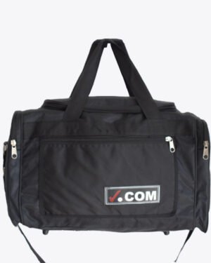 Black busy traveling bag